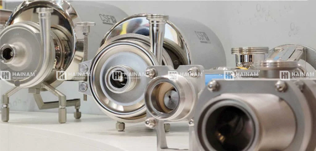 các tiêu chuẩn của bơm thực phẩm