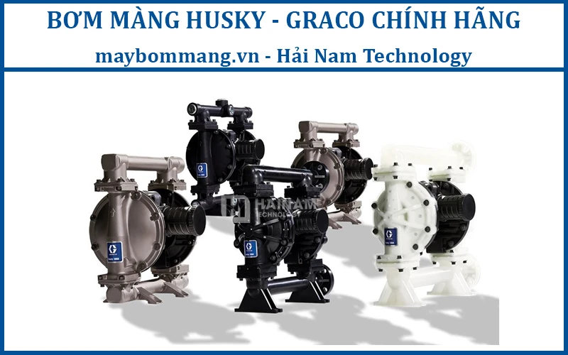 cấu tạo bơm màng husky