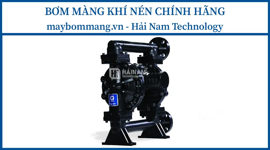 Bơm màng Husky 1050 hoạt động ổn định trong môi trường khắc nghiệt