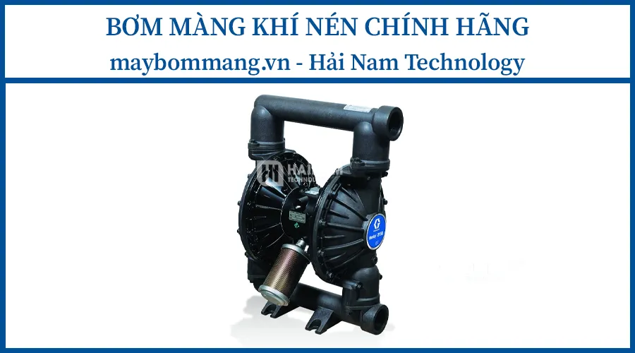 Bơm màng Husky 2150 để bơm hóa chất ăn mòn