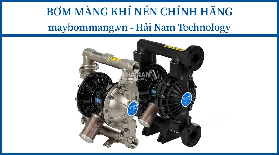 Bơm màng Verderair VA25 đạt chứng chỉ an toàn thực phẩm