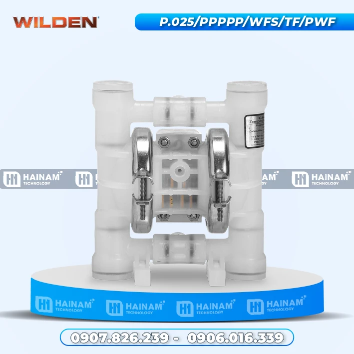 Bơm màng WILDEN P025 PPPPP WFS TF PWF
