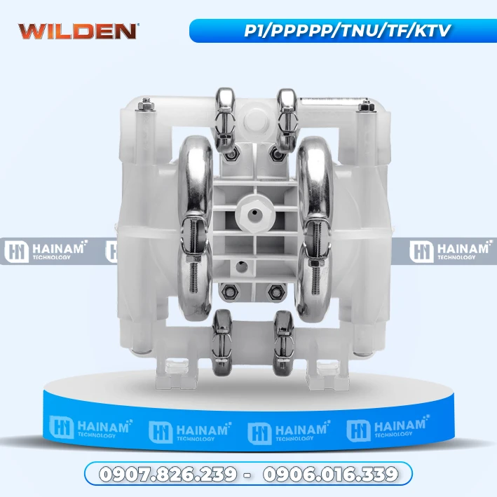 Bơm màng WILDEN P1 PPPPP TNU TF KTV