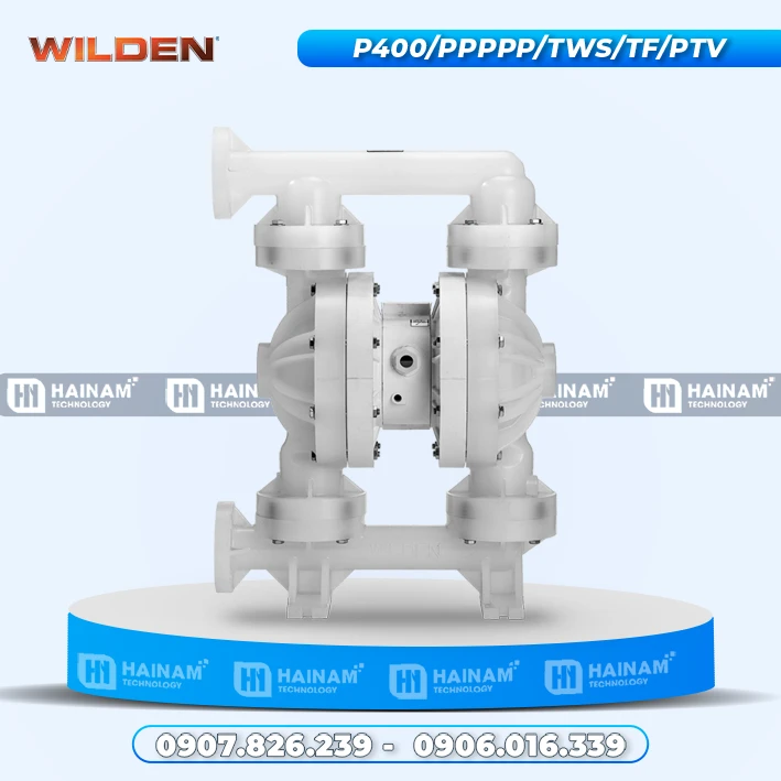 Bơm màng WILDEN P400 PPPPP TWS TF PTV