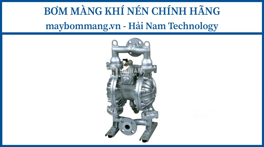 Bơm màng Yamada NDP-40BAN công suất lớn bơm hóa chất và xử lý nước thải
