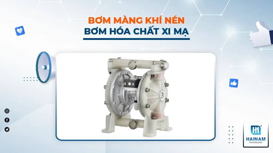 bơm màng bơm xi mạ