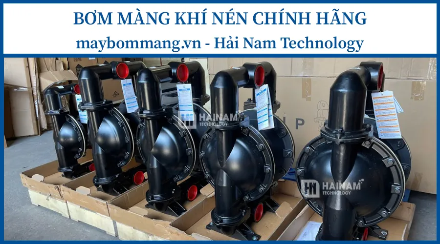 bơm màng khí nén chính hãng