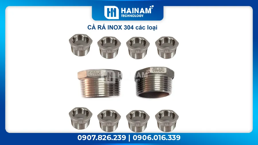 các loại cà rá inox