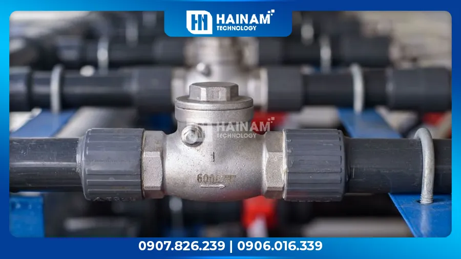 cách lắp đặt van 1 chiều