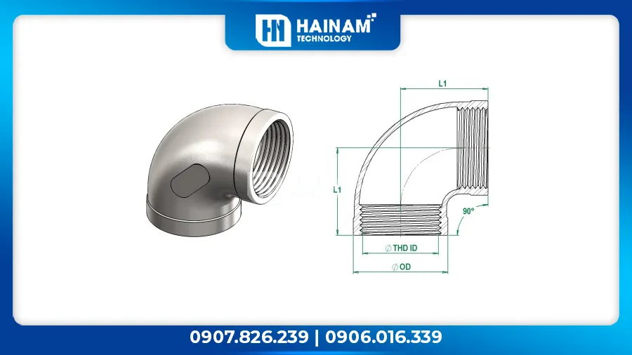 cấu tạo co inox 90