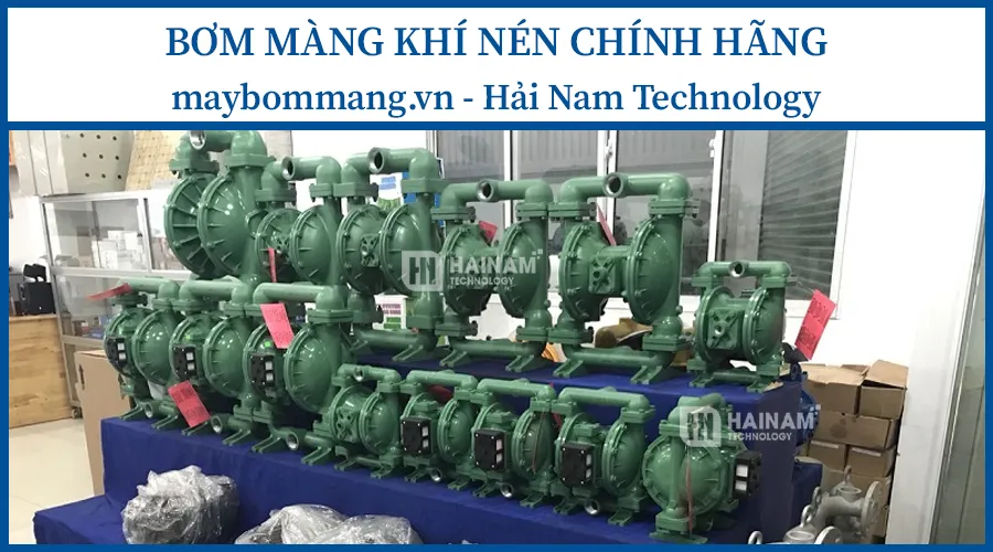 máy bơm màng khí nén thương hiệu marathon