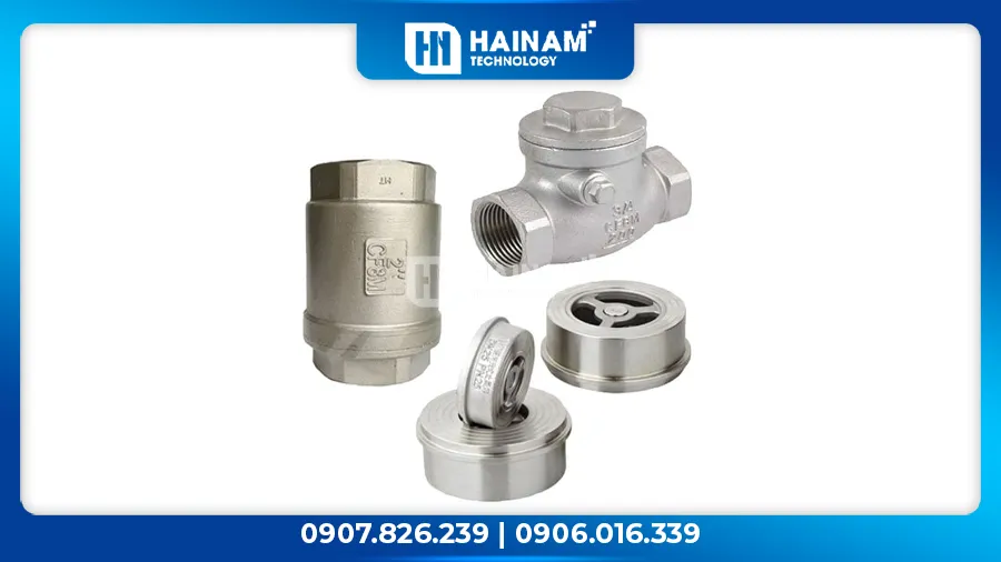 phân loại van 1 chiều inox