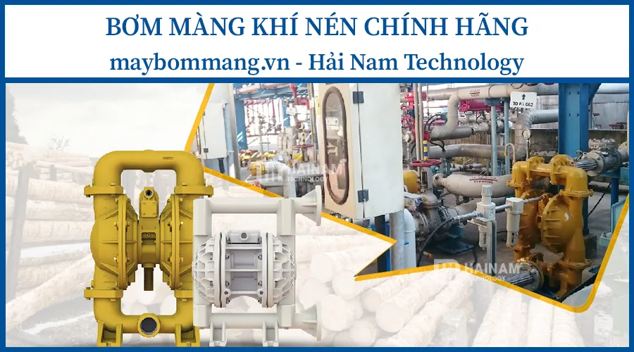 ứng dụng của bơm màng khí nén