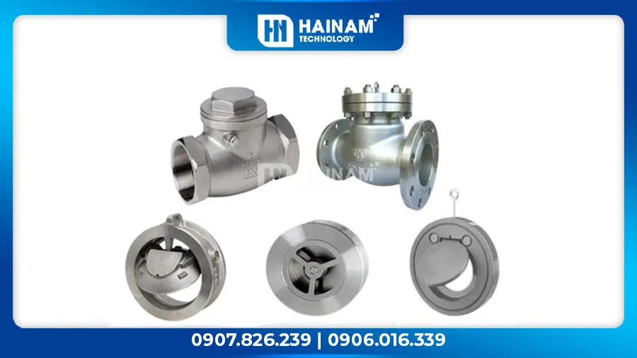 van 1 chiều inox công nghiệp