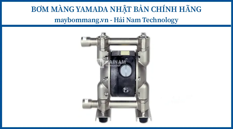 Bơm màng Yamada NDP-15BST dùng nhiều trong hóa chất và sản xuất công nghiệp nhỏ