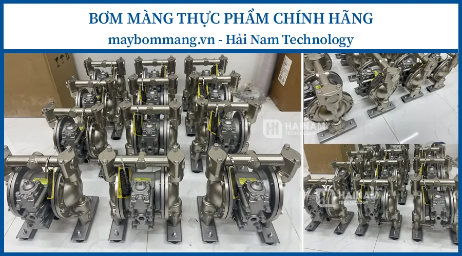 Bơm màng thực phẩm chính hãng