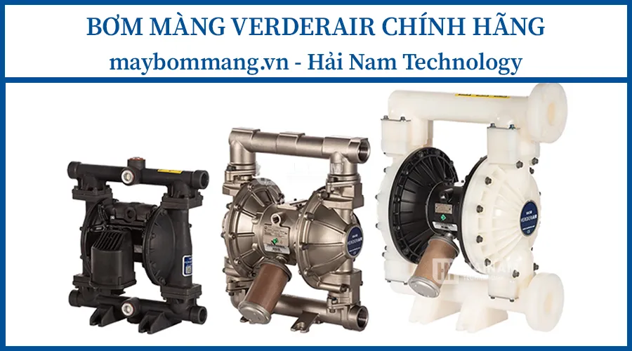 bảng giá bơm màng verderair