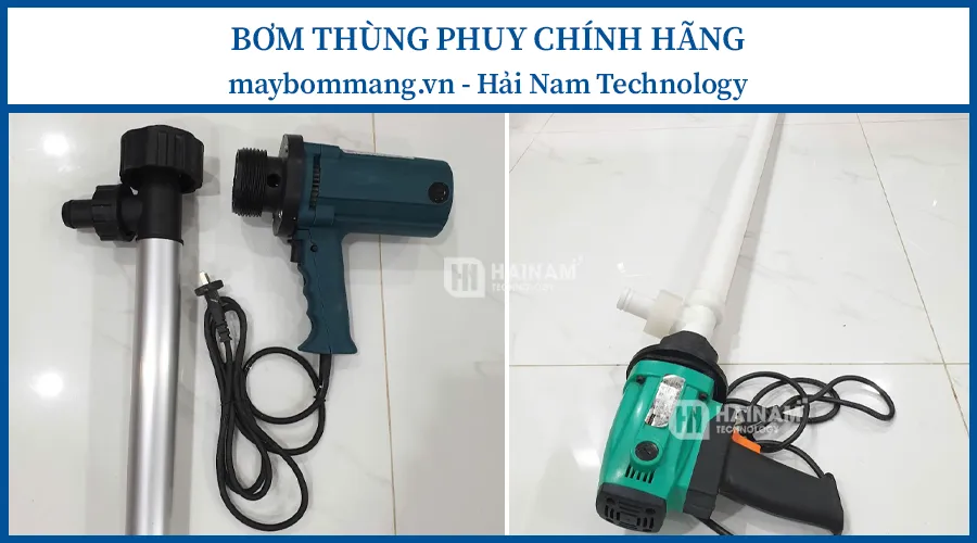bơm thùng phuy điện 220v