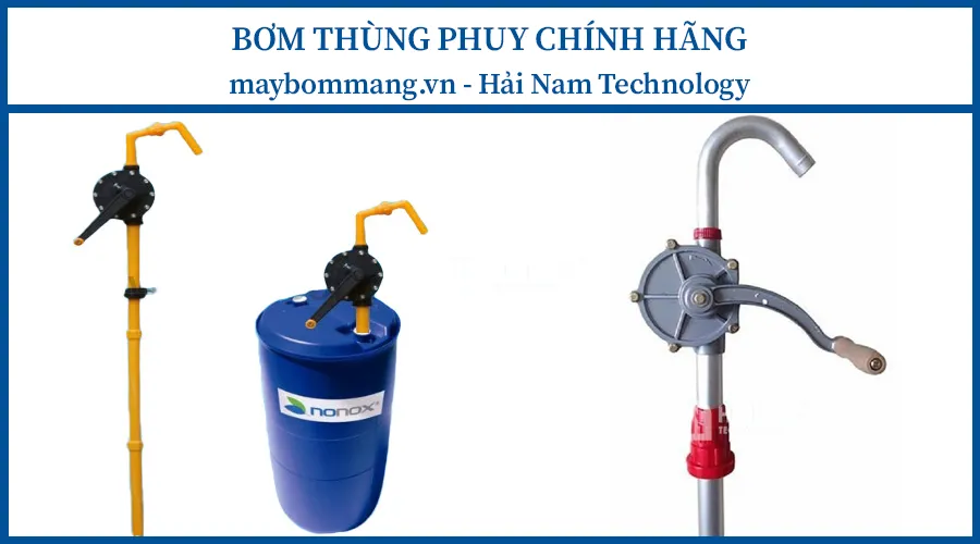 bơm thùng phuy tay quay