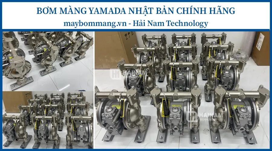 các loại bơm màng yamada theo chất liệu
