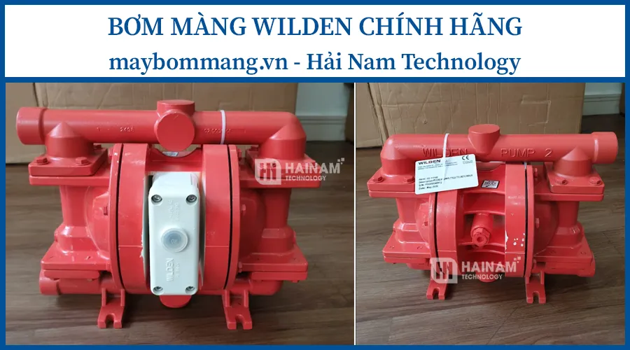 hiệu suất bơm màng wilden ổn định