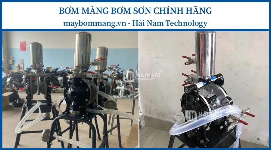 một số model bơm màng bơm sơn hiện nay