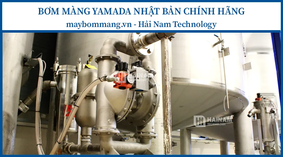ứng dụng bơm màng Yamada
