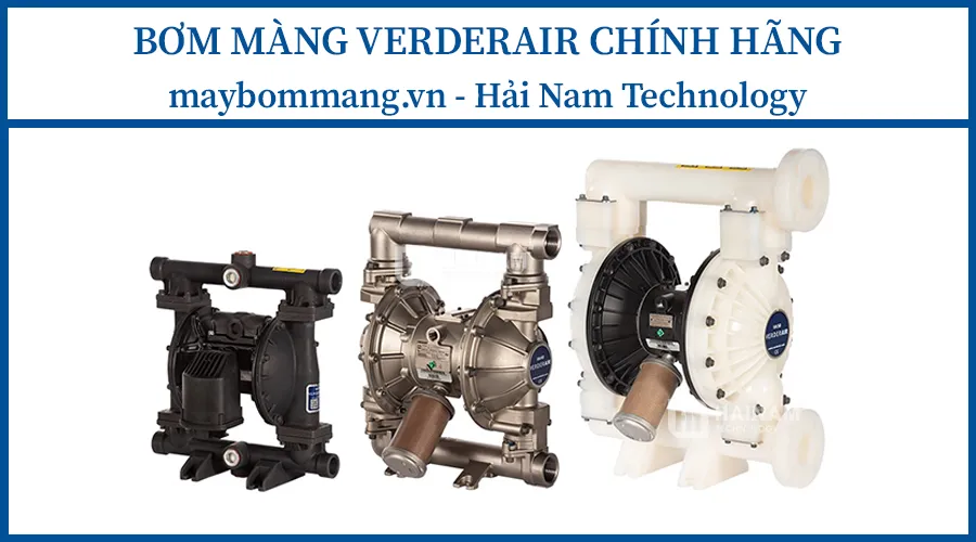 ứng dụng bơm màng verderair