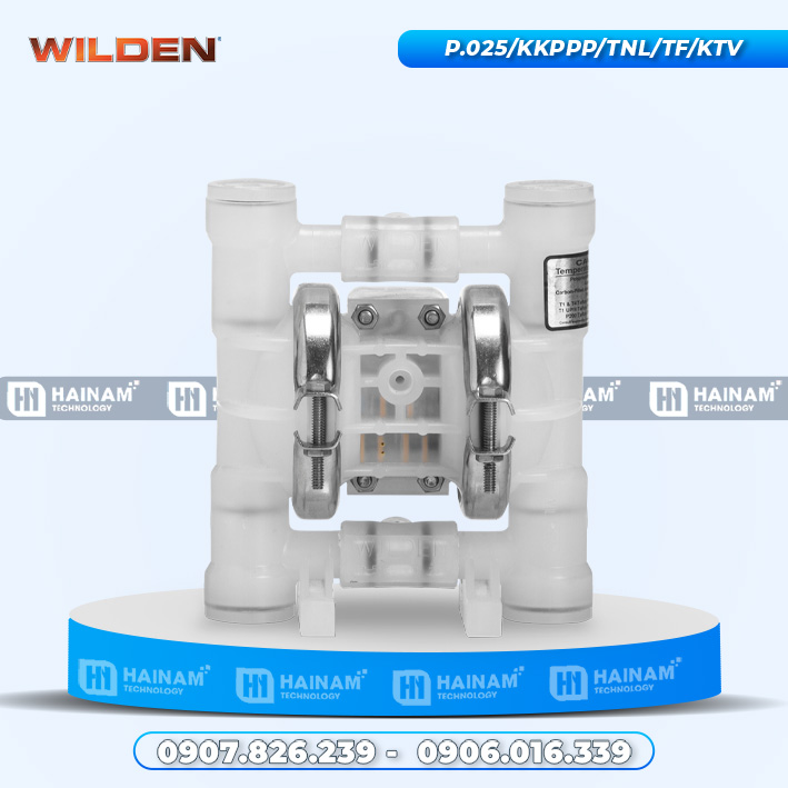 Bơm màng Wilden P.025/PPPPP/TNL/TF/PTV