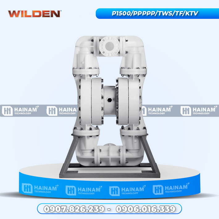 Bơm màng Wilden P1500/PPPPP/TWS/TF/KTV
