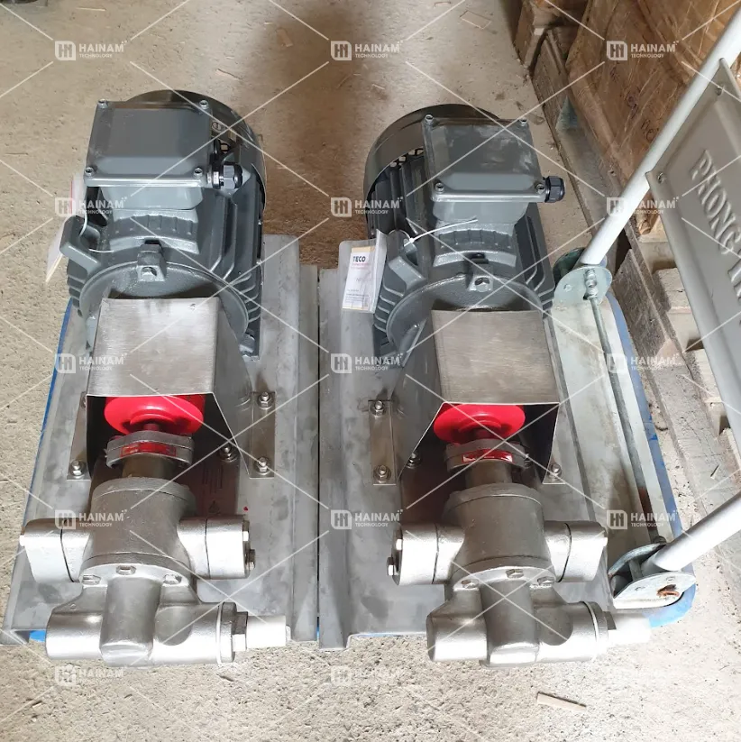 bơm bánh răng ăn khớp ngoài chính hãng