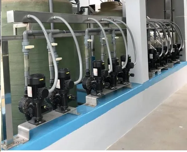 bơm định lượng obl trong xử lý nước