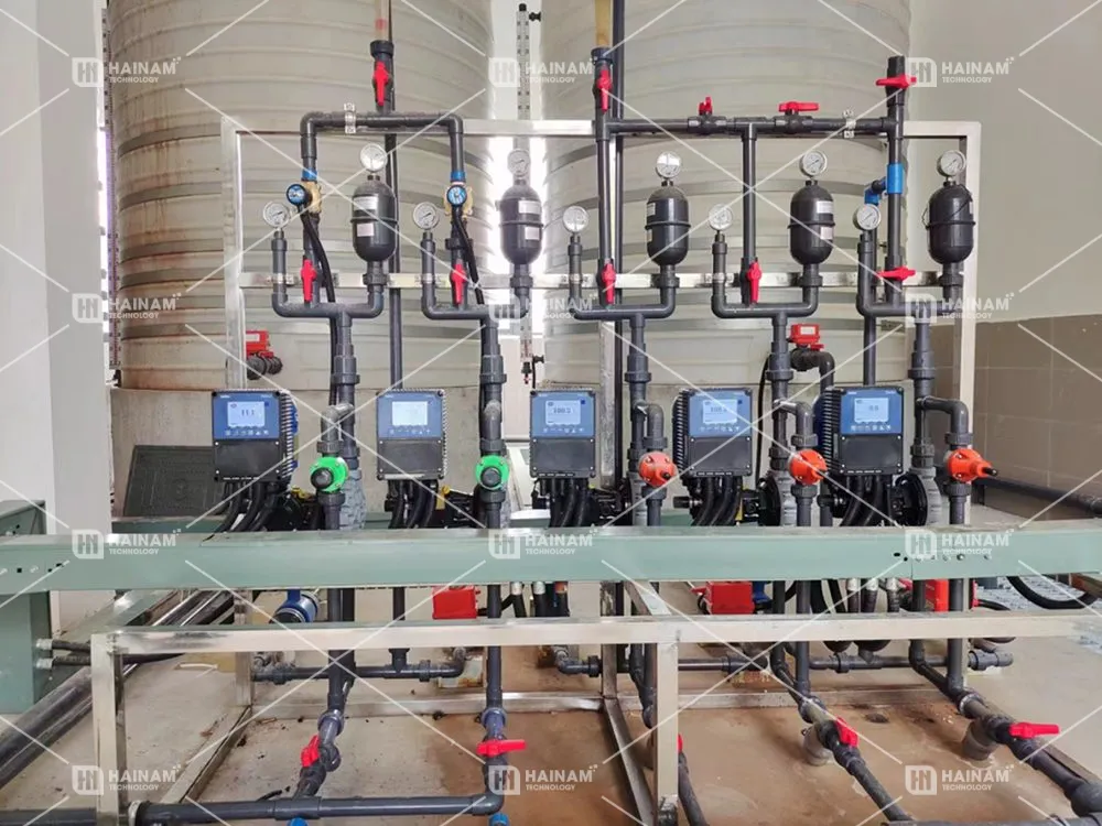 bơm định lượng seko trong xử lý nước