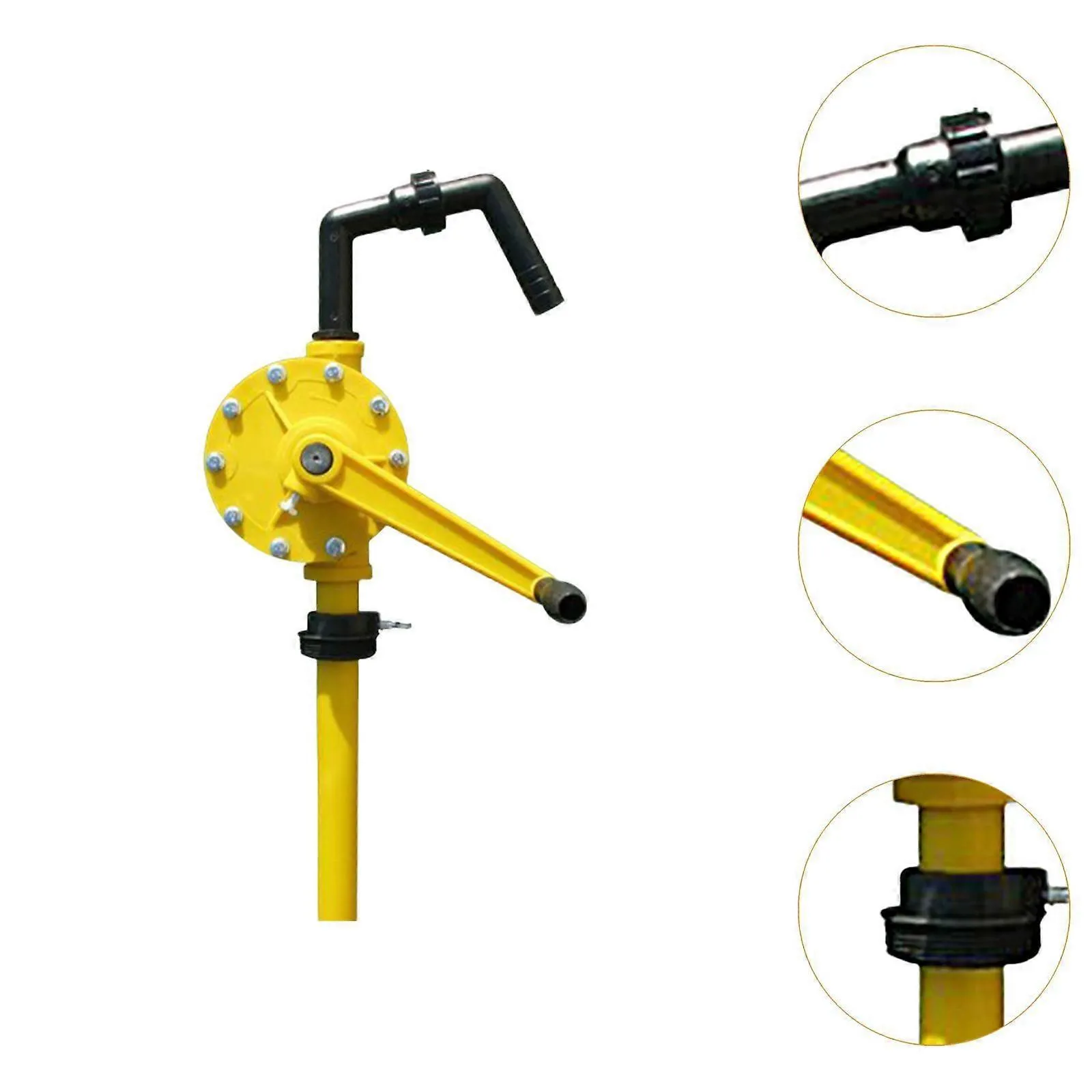 cấu tạo bơm thùng phuy bằng tay