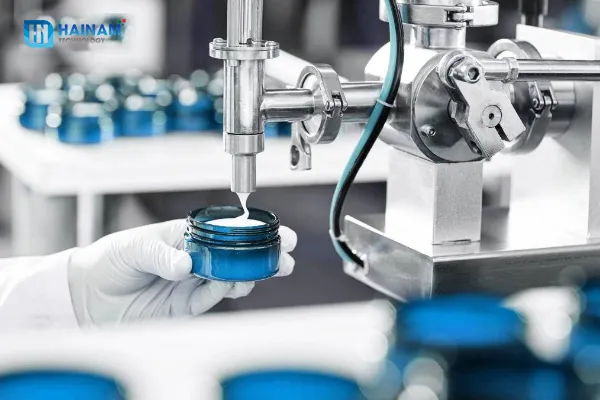 dây chuyền sản xuất kem mỹ phẩm