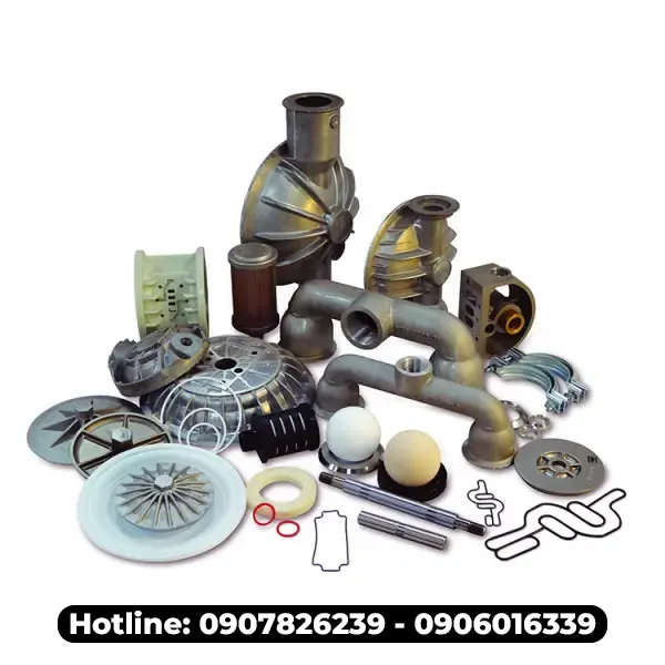 phụ tùng bơm màng wilden