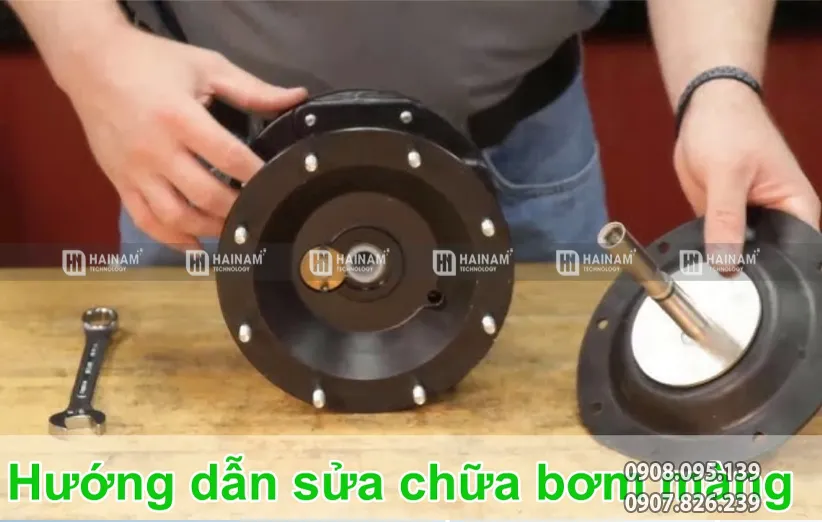 bảo trì bơm màng khí nén