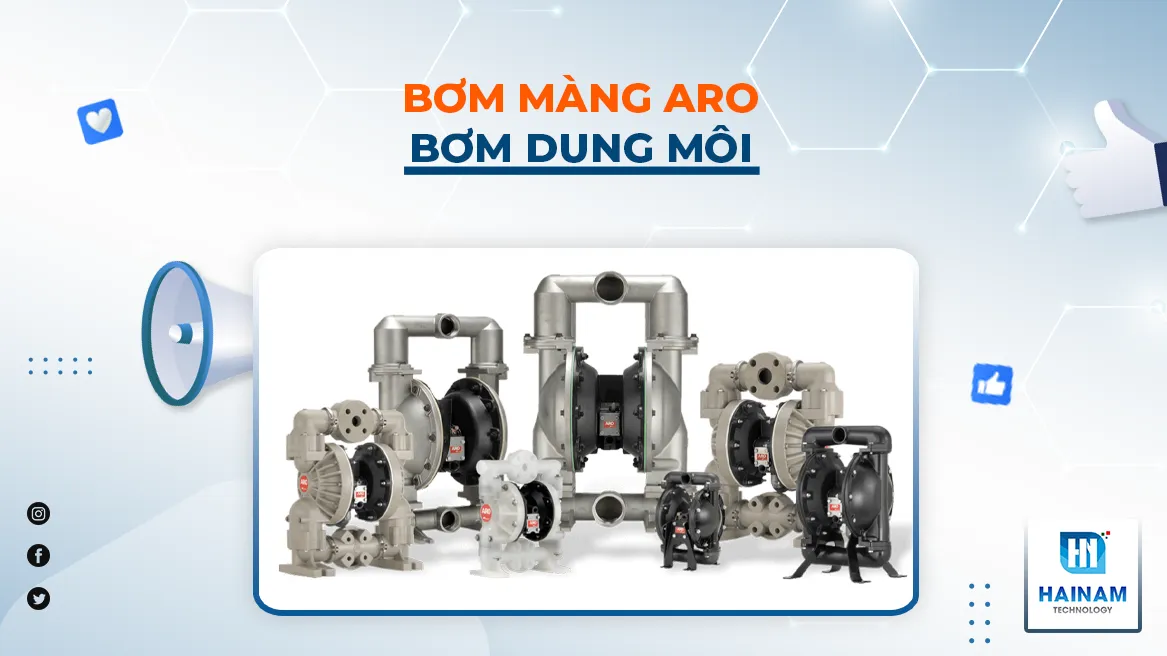 bơm màng ARO bơm dung môi