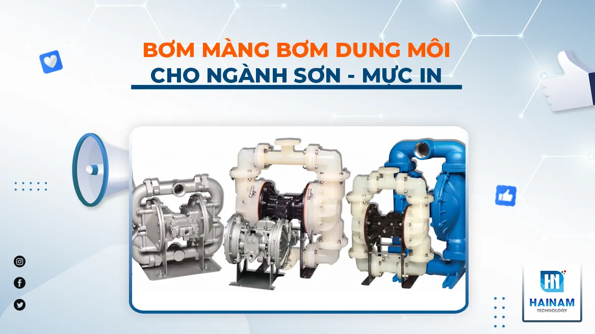 bơm màng bơm dung môi