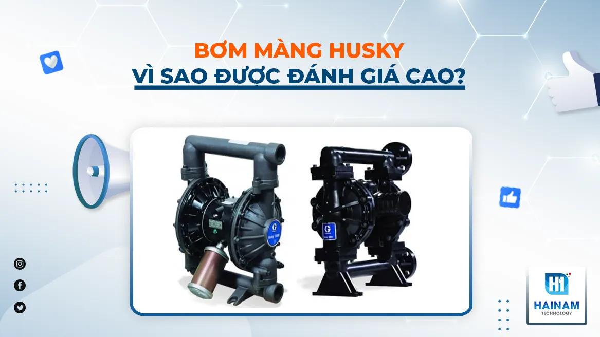 bơm màng husky chính hãng
