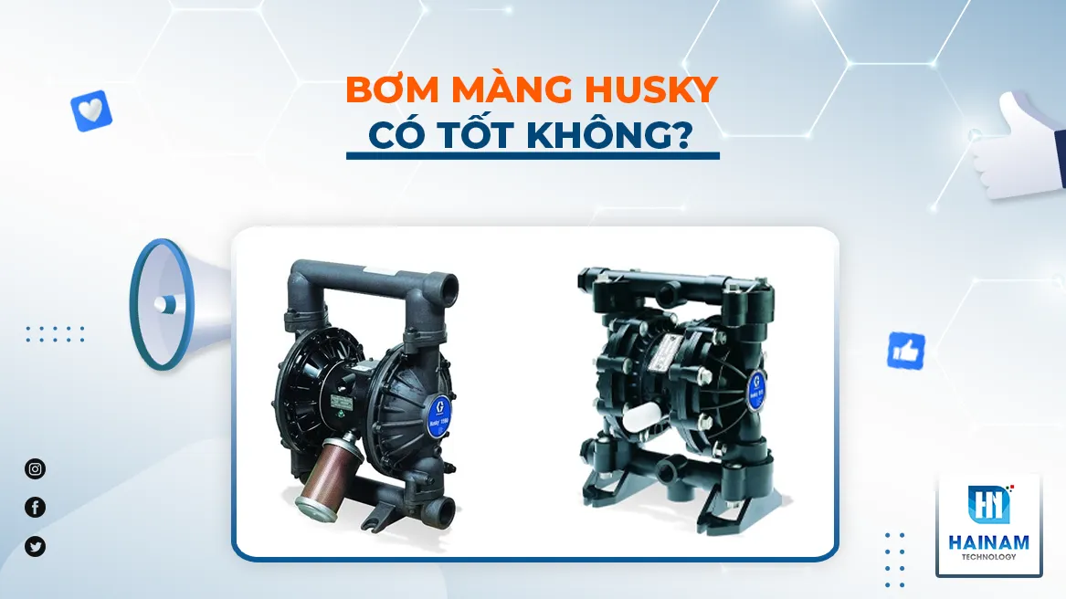bơm màng husky có tốt không