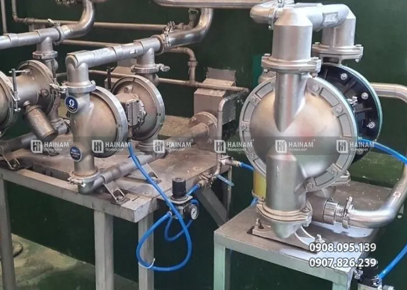 bơm màng husky cũ tại Hải Nam Technology