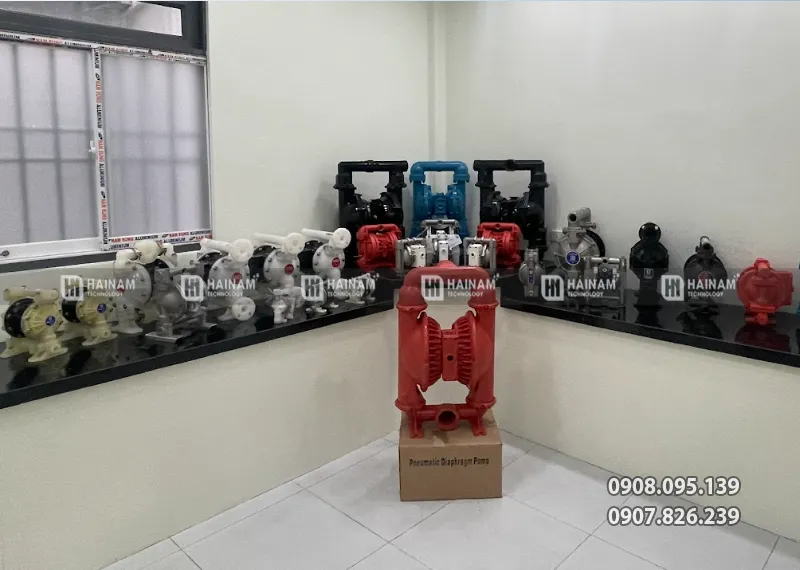 bơm màng husky đã qua sử dụng