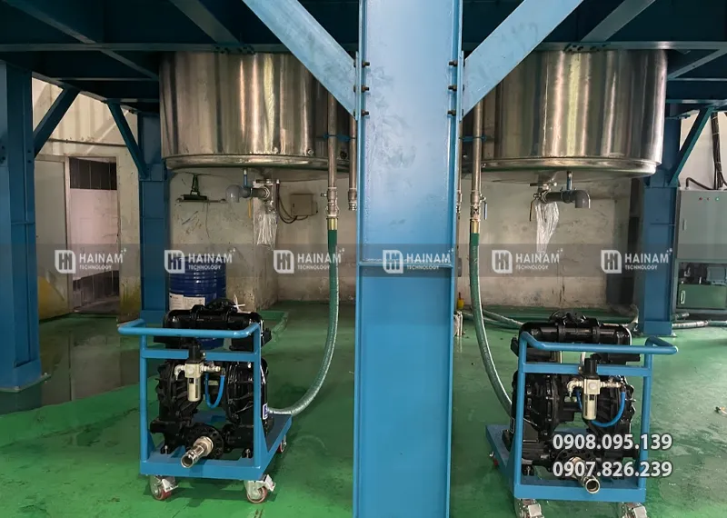 bơm màng khí nén Hải Nam Technlogy
