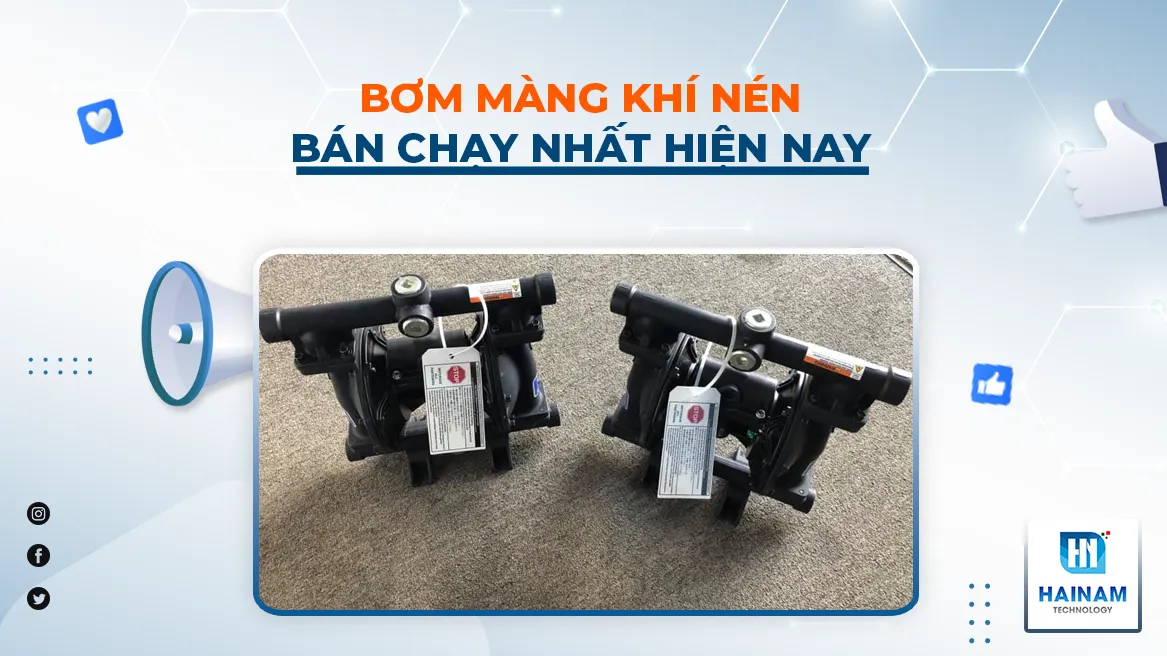 bơm màng khí nén bán chạy