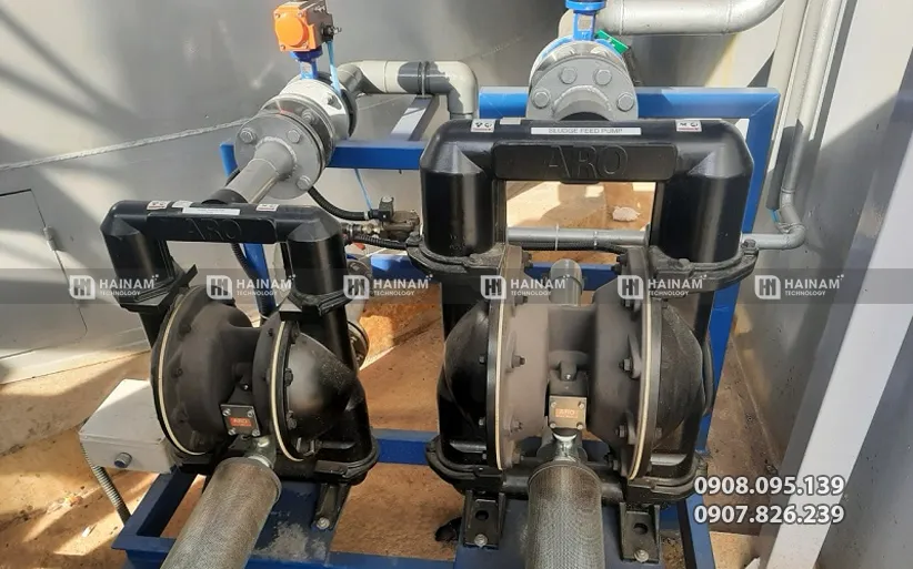 bơm màng khí nén không chạy