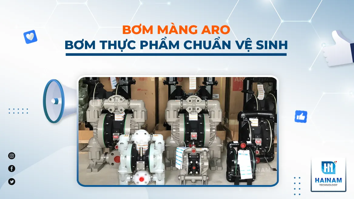Bơm màng ARO bơm thực phẩm